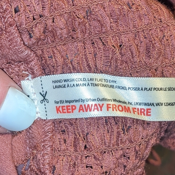 Free People NWOT Adella Lace Bralette in Rusty Pink sz XS - Picture 14 of 14